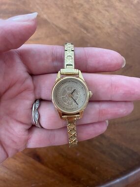Vintage Bulova Auction Ladies Watch Gold Filled IAM Dial Mechanical Running Rare